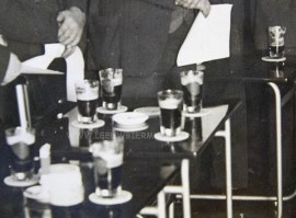 leeuw bier 1937 detail glas